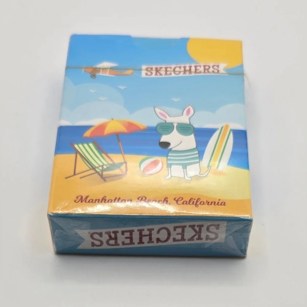Skechers Manhattan Beach California Playing Cards Surf Dog Brand NEW Sealed